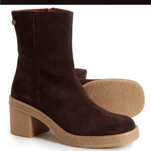 Toni Pons Brown Suede Ankle Boots